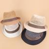 Casual Straw Sun Hat Fashionable & Protective Sun Hat Kids Straw Hat Wide Brim Sun Hat Breathable Hat Lightweight Hat
