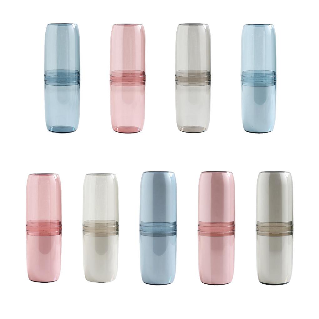 Toothbrush Case Portable Toothpaste Container Dust-Proof Sanitary Plastic Daily Use ple Toothburshes Holder College Hiking