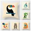 Nordic Home Decor Throw Pillowcase Sofa Cushion Cover Modern 45x45cm 45*45 50x50 60x60cm 40x40 Living Room Child Kawaii Cartoon