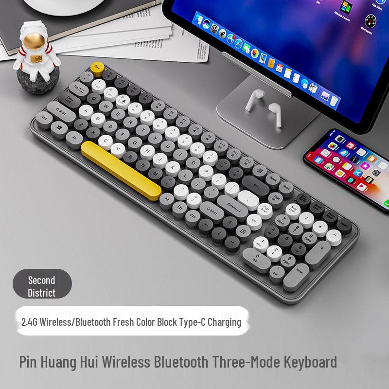 Bluetooth Wireless Keyboard & Mouse: Multi-Device, Rechargeable, Silent, Portable for Computers, Laptops, Tablets, Phones.