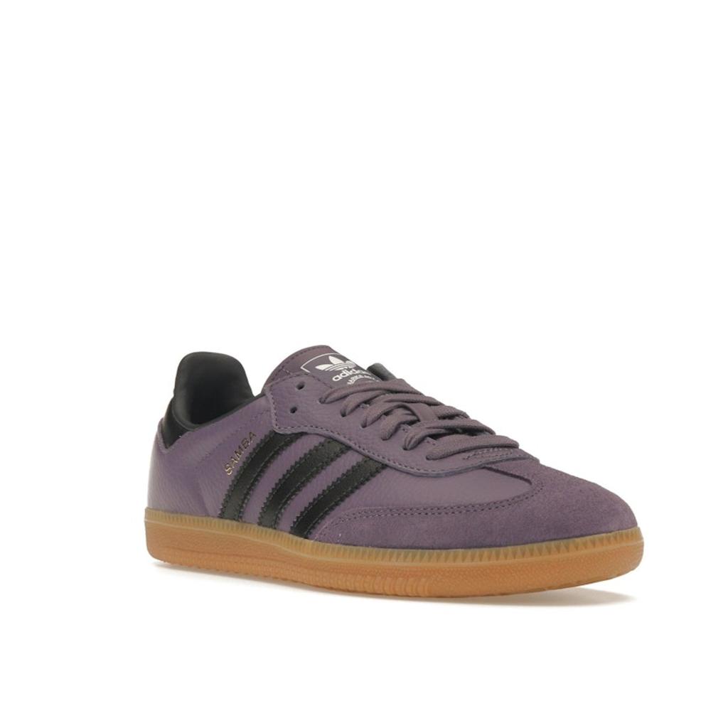 Adidas Samba OG Shadow Violet Gum Women Sneakers Purple Carbon Cloud-White IE7012