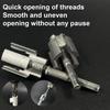 Integrated Internal External Pipe Threading Tool Heavy-Duty Universal Dual-Function Pipe Thread Cutting Tool PVC Pipe Threader