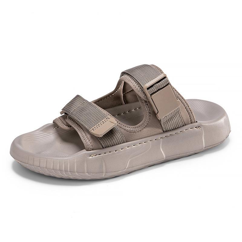 New sandals men's breathable outer slippers men's sports soft-soled beach shoes non-slip