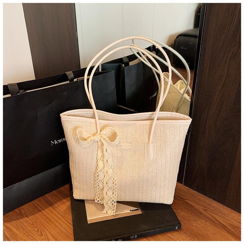 

Large capacity bag women s new fashionable versatile shoulder bag simple diamond class commuter tote bag