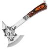 Multipurpose Wolf Head Outdoor Axe for Chopping, Logging, and Fire Tasks