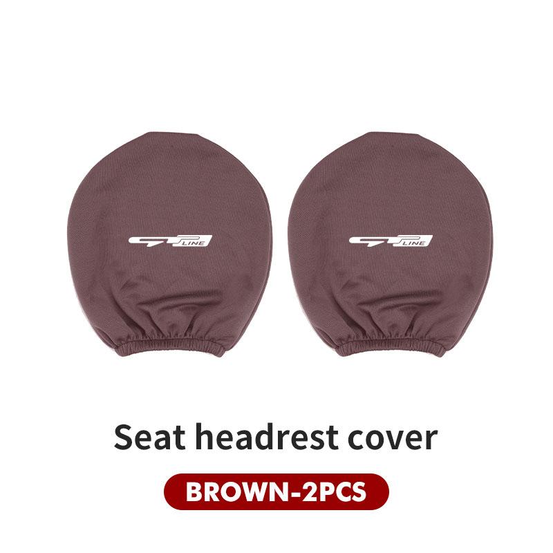 ABCDGC1 Car Seat Headrest Anti-Dirty Elastic Pillow Protective Cover For KIA K5 K2 Optima Soul Spectra Niro Cadenza Sephia Carens