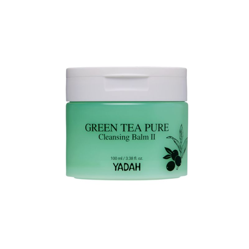Yadah Green Tea Pure Cleansing Balm II 100ml Vegan Deep Cleansing Blackhead Remover Genuine
