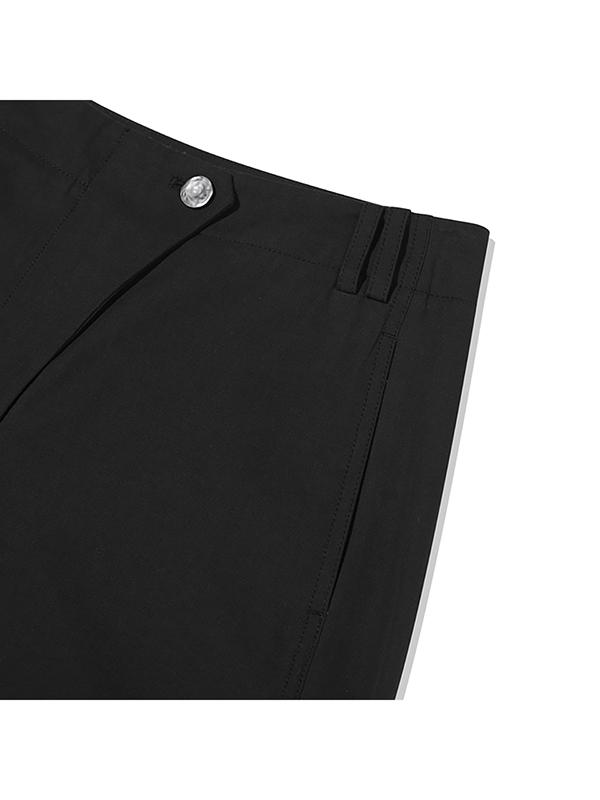 KIRSH Collection Curved Fit Cotton Pants [Charcoal]