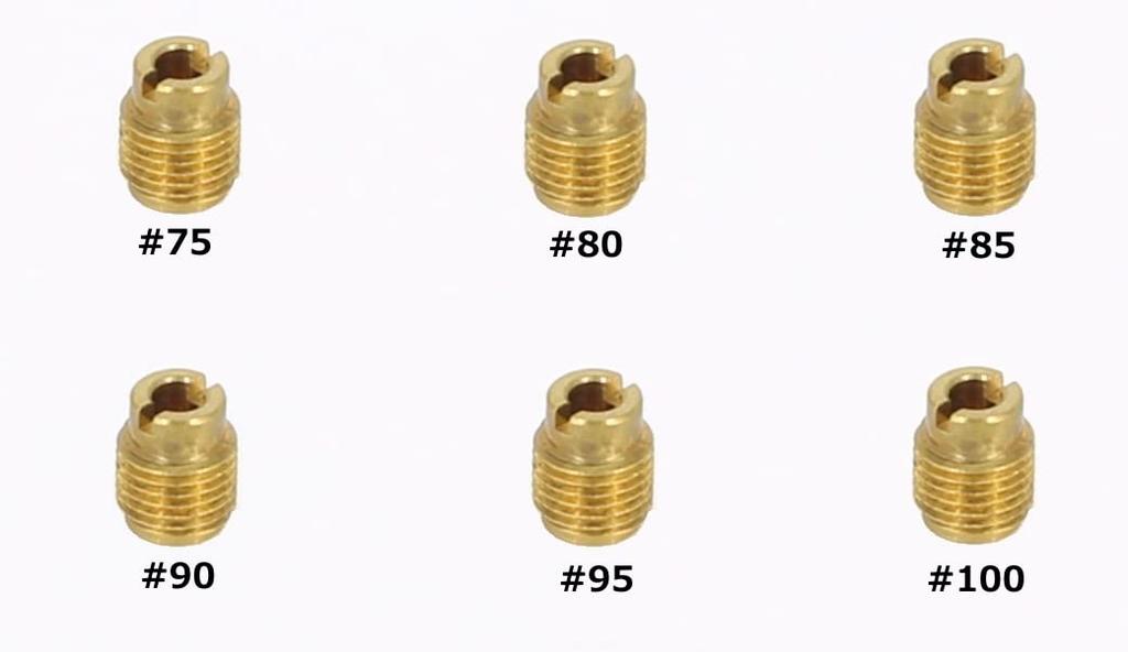 RinParts Main Jet SET#75.80.85.90.95.100 1102279 for Zoomer