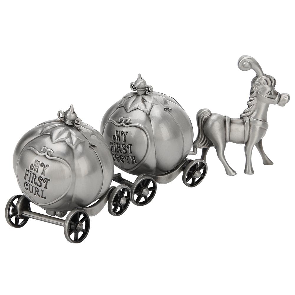 

Коробка для сбора зубов в форме кареты из тыквы, изысканное украшение для подарка