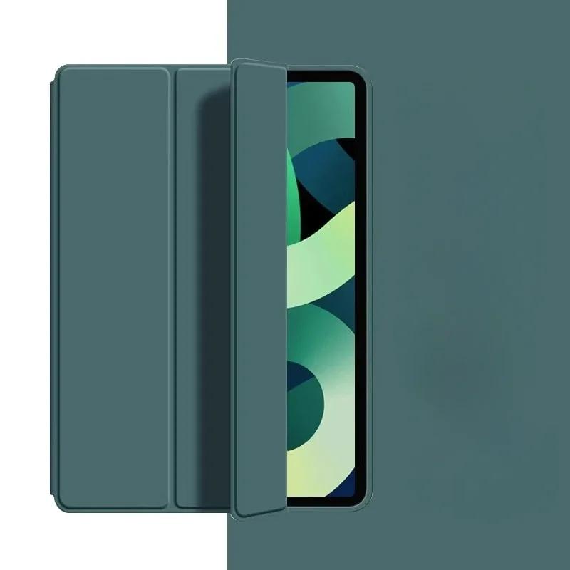 Étui pour Nouvel iPad A16 Pro M5 Air 13 11 12.9 11 10 9 8 7 6 5 4ème Génération M3 M2 M4 Pouces PU Officiel Silicone Liquide Housse iPad Pro M4 13 2024