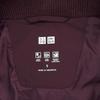 UNIQLO seamless down coat S Purple Women Used
