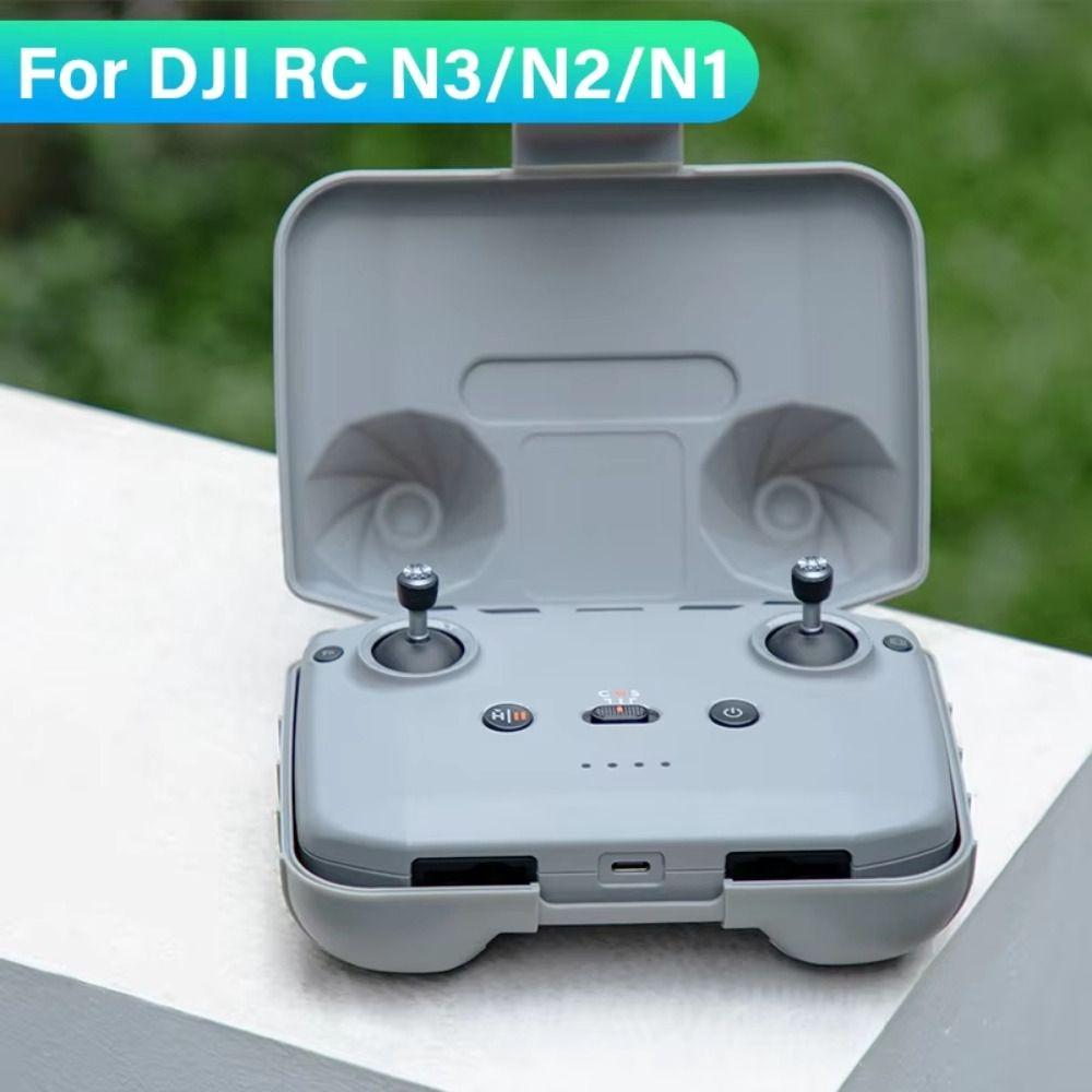 

Full Coverage RC Storage Box Control Box for DJI RC-N3/2/1 for DJI Flip/Neo/Mini 4 Pro/Air 3 сірий