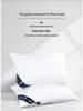 Durable 48x74cm Hotel Pillow Set - High Loft, Plush, Home Gift, Pair of 2