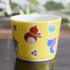 Waza no Kura Stylish Kutani Ware Soba Choko (Soba Cup) with Six Gourds (Mubyō) Design, Ceramic, Brand Name, Japanese Tableware, Made in Japan