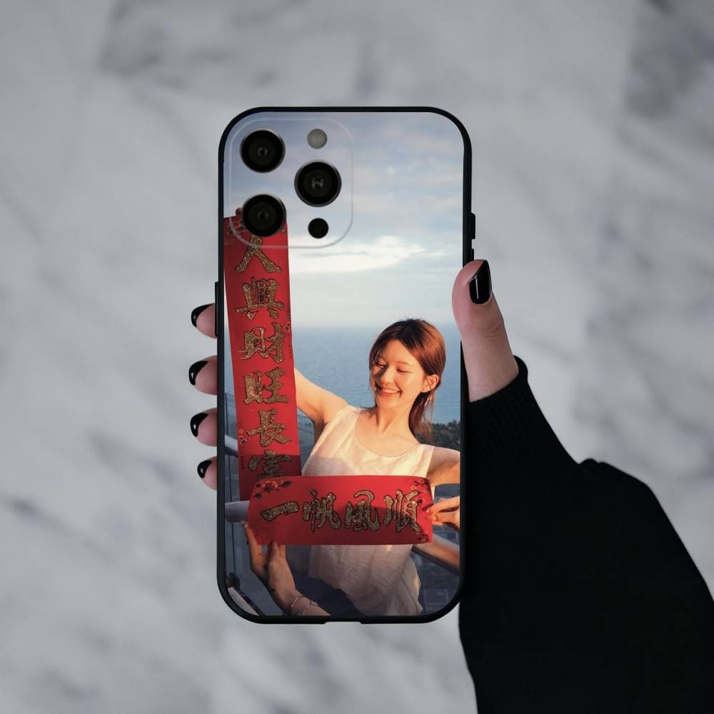 L-lusi R-Rosy Z-Zhao Actor Phone Case For iPhone 17pro,16,15,14,13,12,11 Plus,Pro Max,XS,Soft Silicone Black Cover