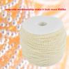 100m roll Imitation Pearl Wire Beads Garland String DIY Wedding Decoration 2.5mm