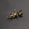 Brass Hermit Crab Sea Animal Statues Desktop Ornaments Handmade Bronze Ware Handicrafts Tea Pet Wholesale