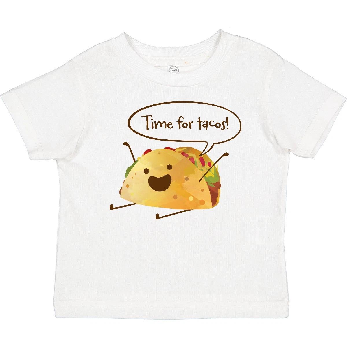 Inktastic Time For Tacos Baby T-Shirt Taco Lover Tuesday Mexican Food Cute Funny 130