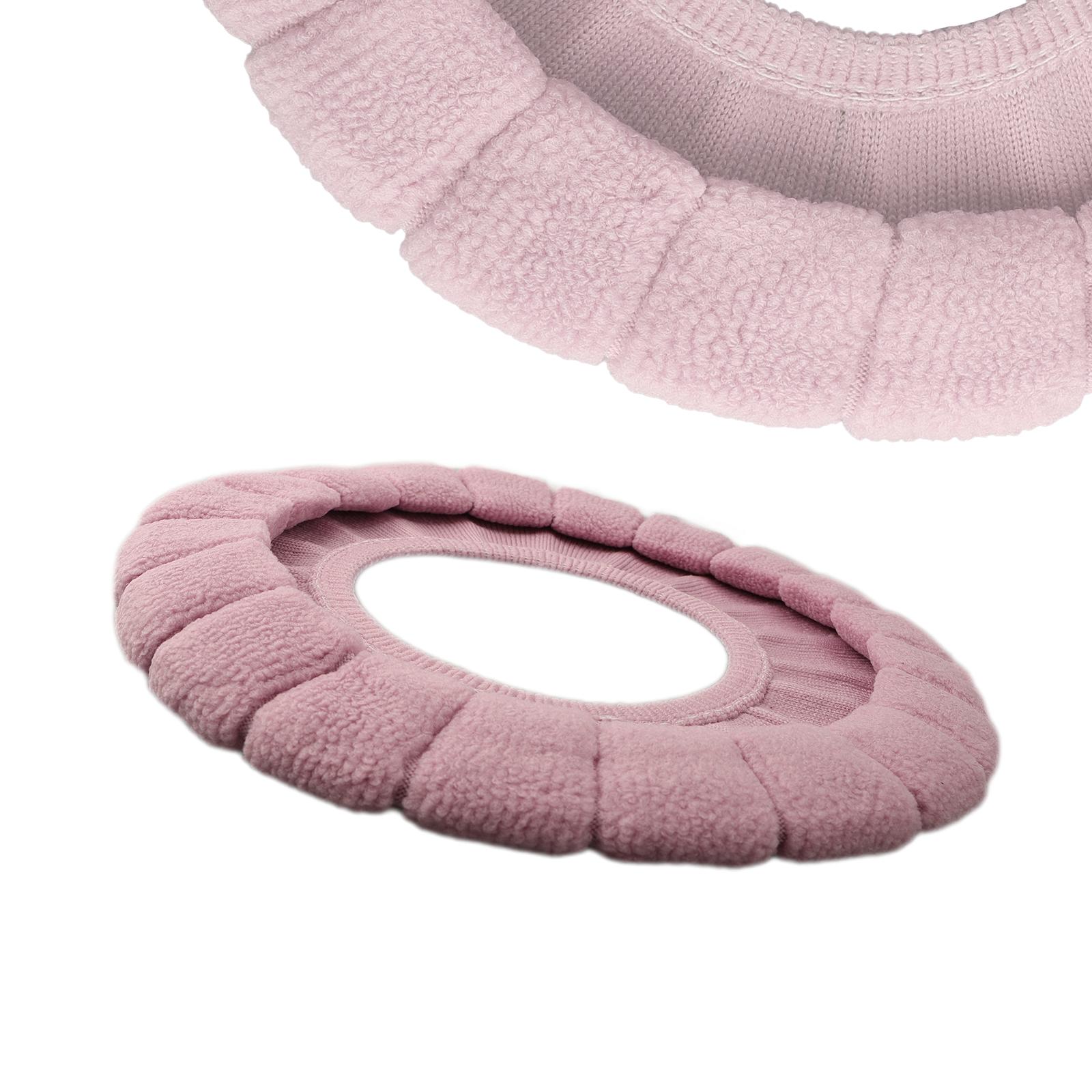 

Enjoy a Comfortable Toilet Experience with our Soft Seat Cover Pad рожевий