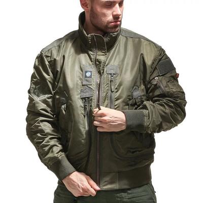 New Men Tactical Military Jackets Big Pocket Pilot Baseball Air Force Coat Army Bomber Jacket Motorcycle Outwear