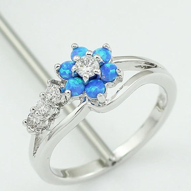 Chenrui Opal Ring - European & American Fashion Jewelry