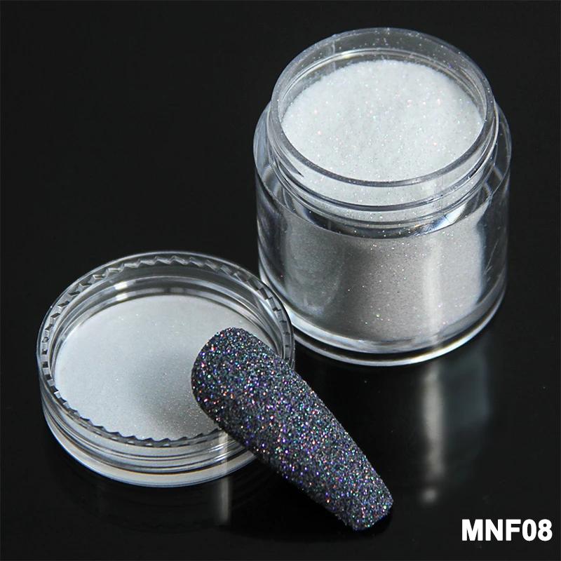 3,5g Paillettes Iridescentes Sucre pour Ongles Coloré Candy Coat Poudre Pigment Pour Manucure Effet Sucre Poussière Brillante Décorations Nail Art