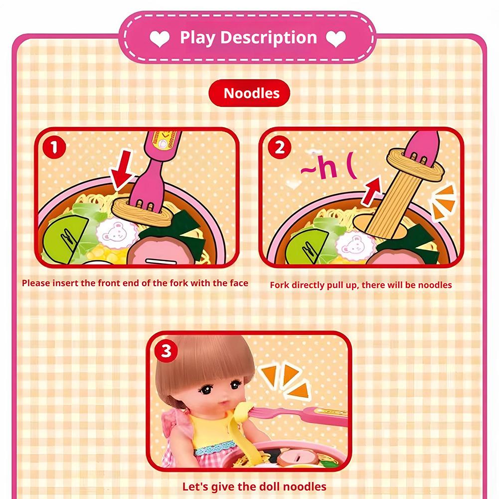 NEW Food Feeding Little Bear Bento Food Platter Lunch Box, Pudding Feeding Toy Pudding Set Ornaments Models For Kids Girls