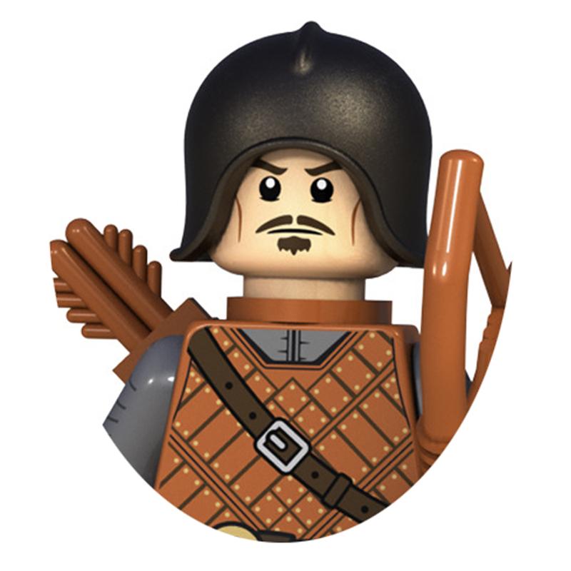 Hot Movies Building Blocks Accessories Power King Archer Games Model Assembly White Walkers Night's Watch Mini Figures