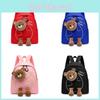 Adorable Cartoon Bear Backpack For Kids Lightweight Comfortable And Stylish For School