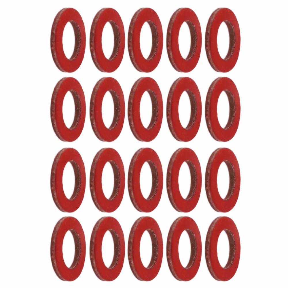 20PCS 90430‑08020‑00 Oil Drain Plug Gasket Seal Oil Plug Gasket Lower Unit Oil Drain Plug Gasket Seal Marine Engines