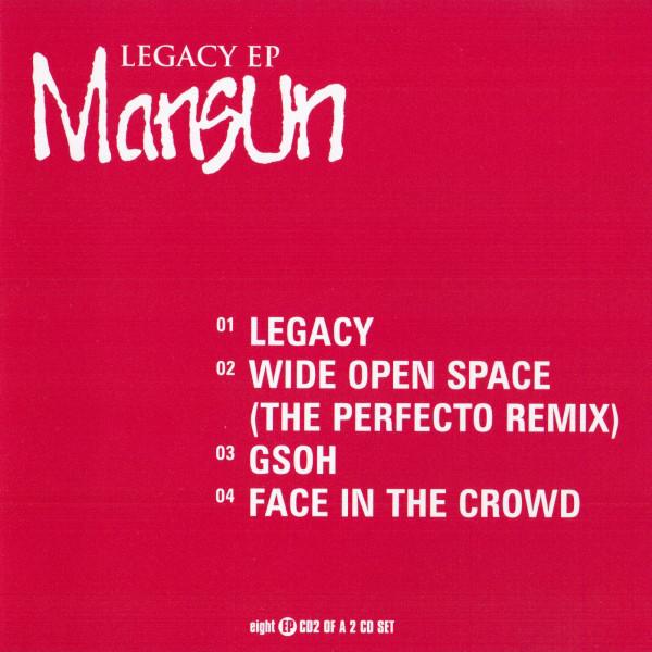 

CD MANSUN - Legacy CD2 CDR6497,7243885 Parlophone 1998 UK Dance & Electronica Used
