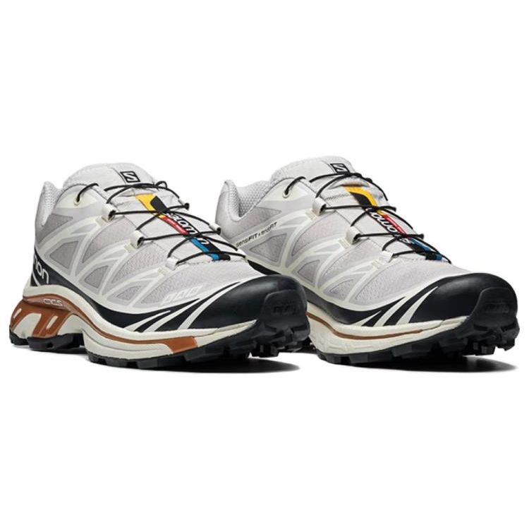 Salomon Xt-6 Huanshan Zhe Low Outdoor Functional Shoes Unisex Shoes Gray White 471366