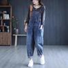 Jeans Overalls Women's Spring and Autumn Large Size Loose and Thin Harem Casual Jeans Trend