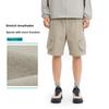 Li-Ning Outdoor CF Water-Resistant Breathable Stretch Multi-Pocket Sports Shorts Men Shorts Brown Gray AKSW011-4