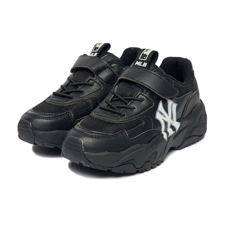 MLB Big Ball Chunky Low Top Kids Casual Shoes Kids sneakers Black 7ASHC312N-50BKS