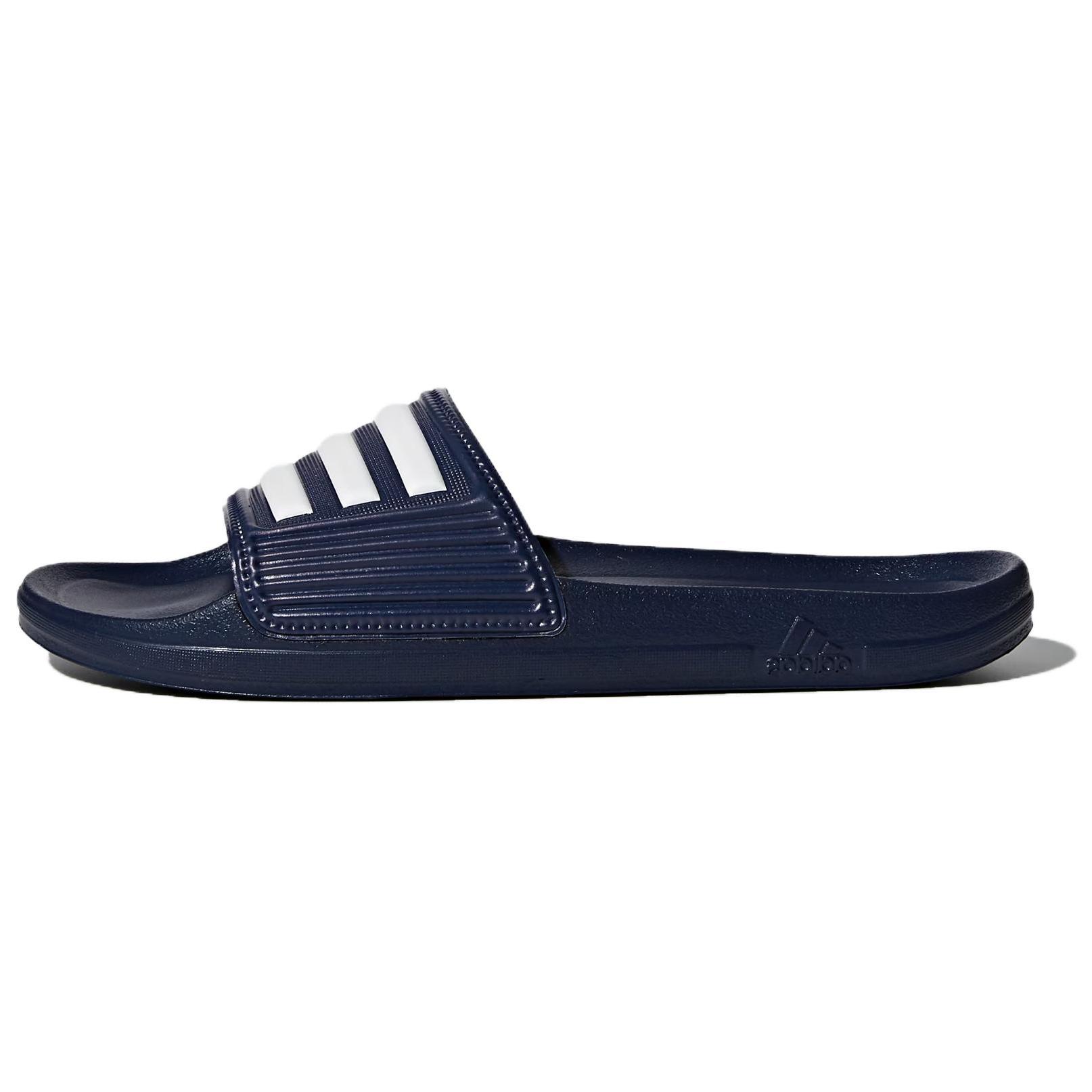

Adidas Phaoxo Comfortable Versatile Non-Slip Wear-Resistant Slide Sandals Men Footwear Navy-Blue AQ4762 44⅔