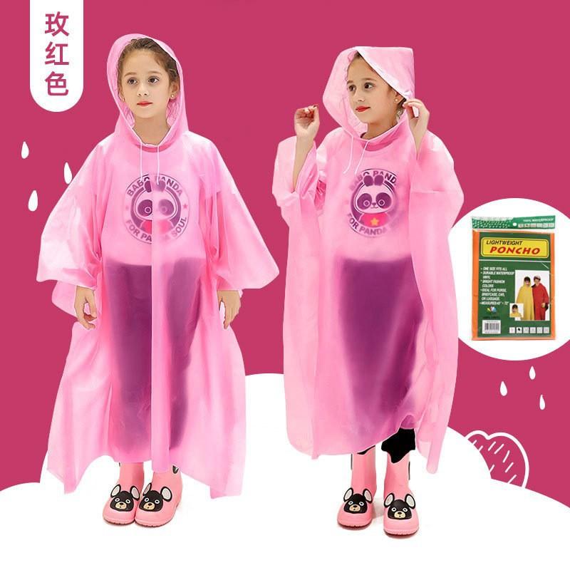 Disposable raincoat eva adult children thickened long full body rainstorm-proof cape, a must for outdoor rafting tourism
