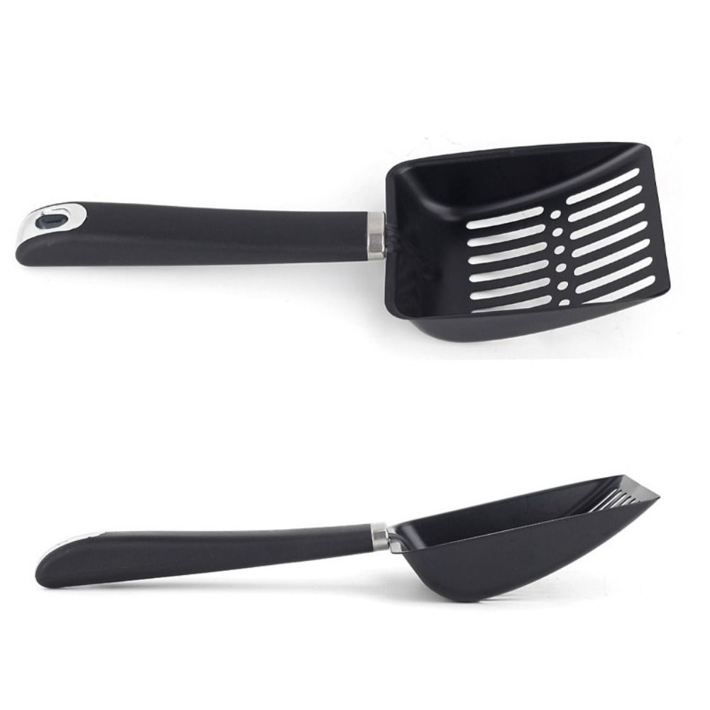Long Handle Cat Poop Scoop Metal Sifter Shovel Creative Cat Litter-Scoop  Cat Supplies