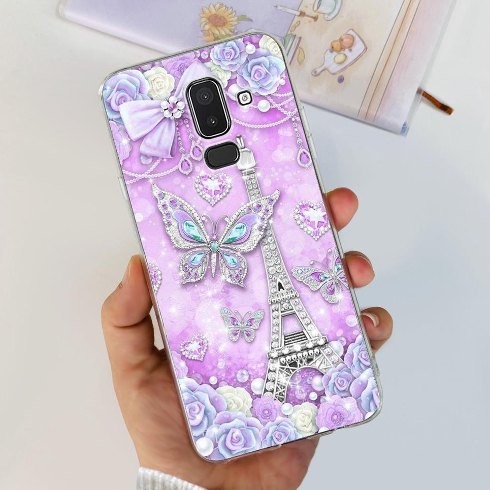Case for Samsung Galaxy J8 2018 Case Silicon Back Cover for Samsung J8 2018 J810 Funda for Samsung J8 2018 Phone Case Clear Etui