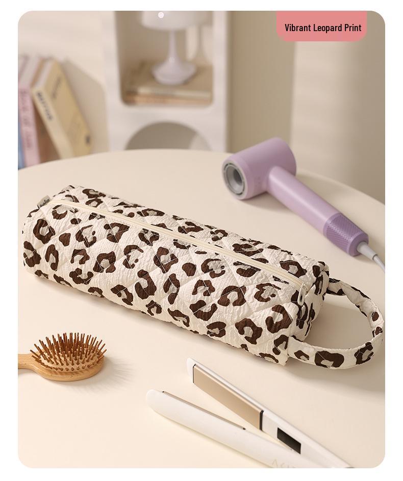 Runhui Floral Roller Blow Dryer & Curling Iron Storage Bag