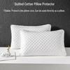 Mite-Resistant, Dirt-Proof, Anti-Drool Pillowcase Set - Protects Pillow from Sweat and Oil, Includes Inner Liner, Set of Two.
