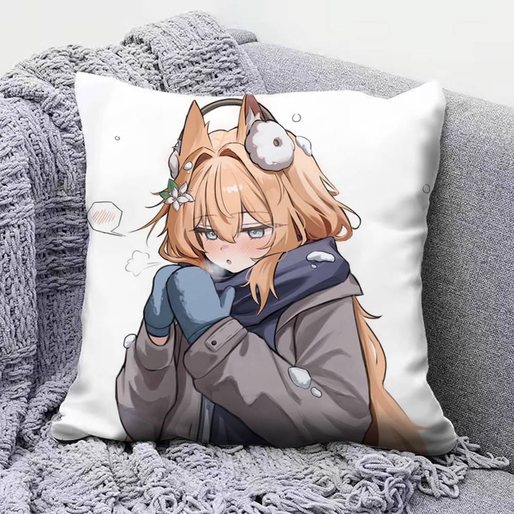 Iochi Mari Idol Blue A-Archive Home Sofa Cushion Covers And Aecorative Custom Pillow Covers