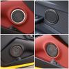 suitable For -2025 Toyota GR Supra A90 ABS Carbon Fiber/Silver Car Door Speaker Ring Trim Sticker Interior Car Accessories