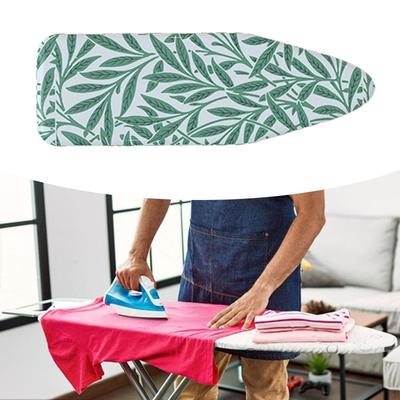 Heat-resistant, Breathable Ironing Board Cover with Accessory Padding.