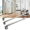 Adjustable Shower Screen Support Bar Stainless Steel Sturdy Note
