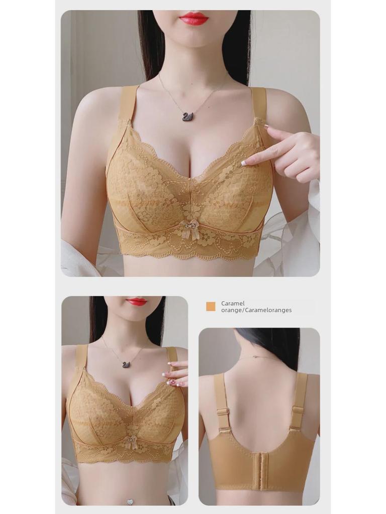 Summer Ultra-Thin Wireless Full Cup Bra: Enhances Shape & Prevents Sagging