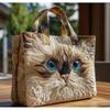 TEMU Womens Fashion Printed Tote Shoulder Bag 600D Oxford Cloth