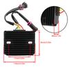 Universal Motocycle Voltage Regulator Rectifier 5 wires For CFmoto 500 CF500 Honda NTV 600 650 BMW G310 12V ATV Accessories