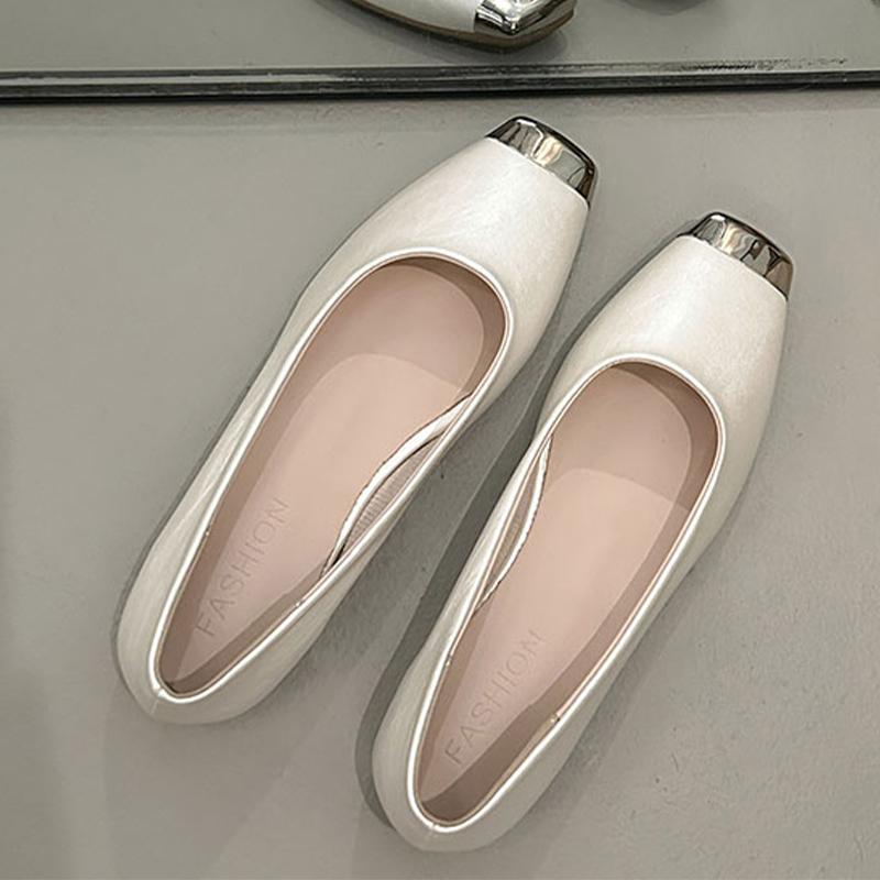Fashion Loafers Shoes Flats Women Fashion Shallow Sandals Elegant Autumn Designer 2025 New Dress Casual Luxury Sport Zapatillas De Mujer